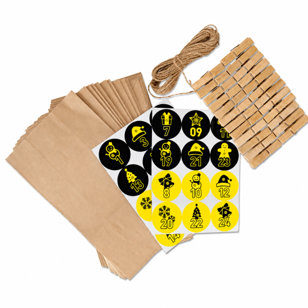 Borussia Dortmund BVB DIY Adventskalender zum Befüllen